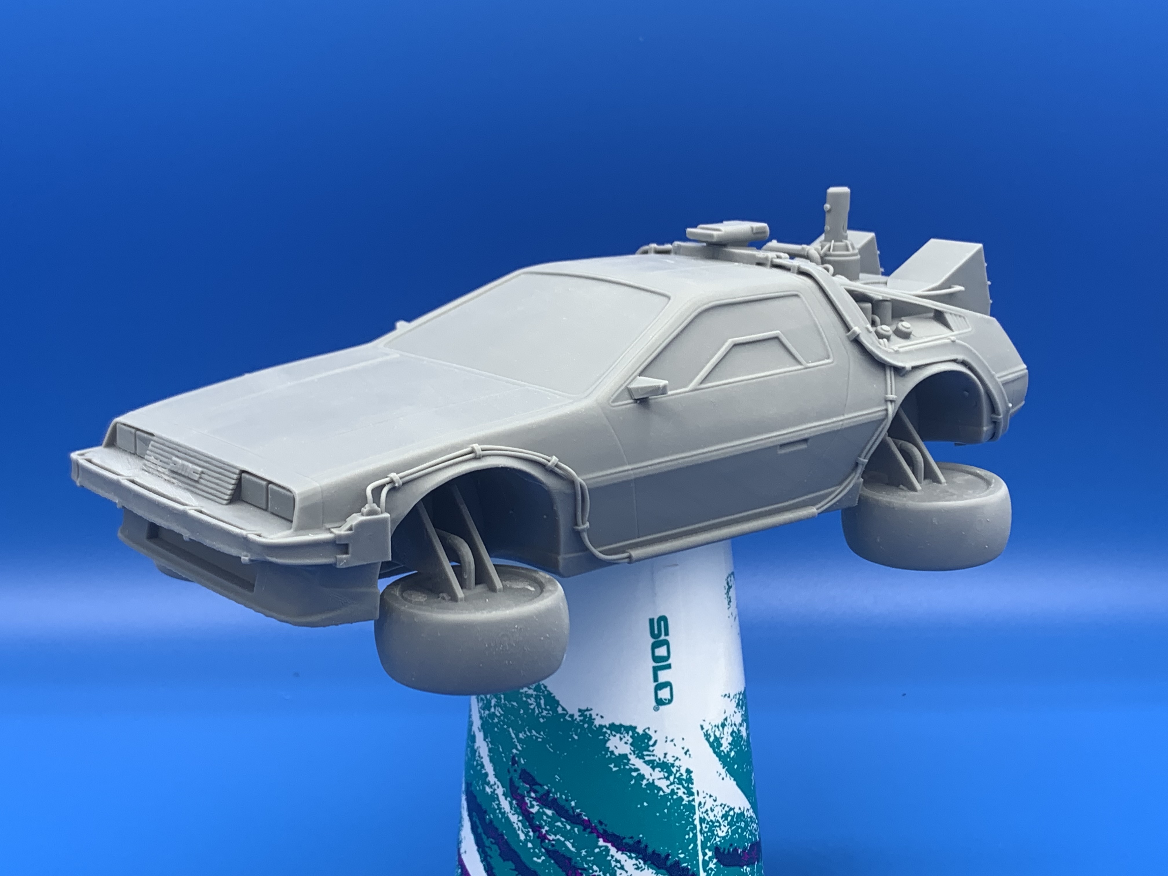 🔙 Time Machine DeLorean DMC-12 from Back to the future・3D Print